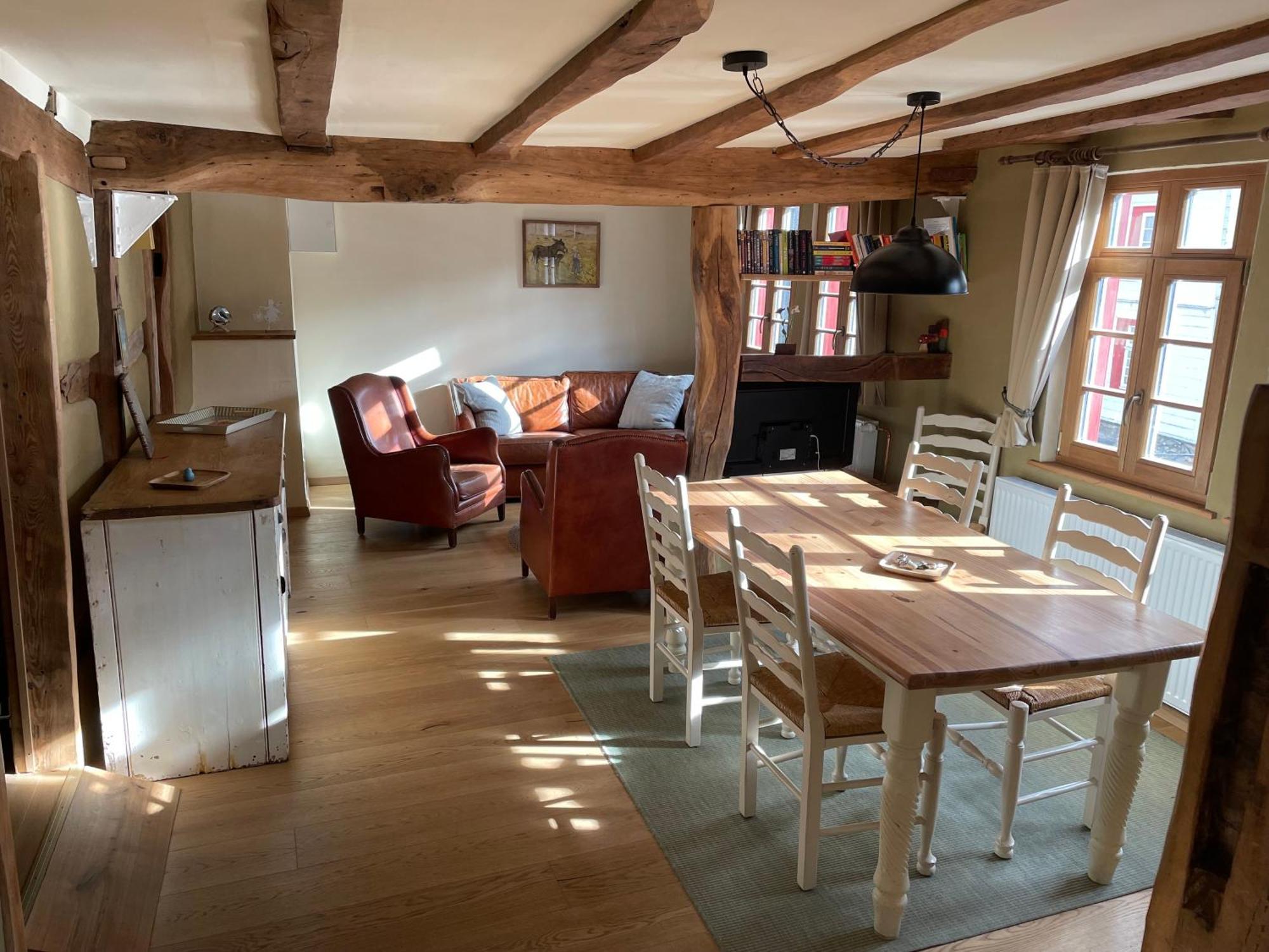 Apartment Rur-Partie Im Haus An Der Rur Monschau Luaran gambar